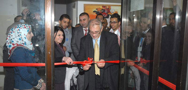إفتتاح مكتب خدمات طلابية في الهاشمية 