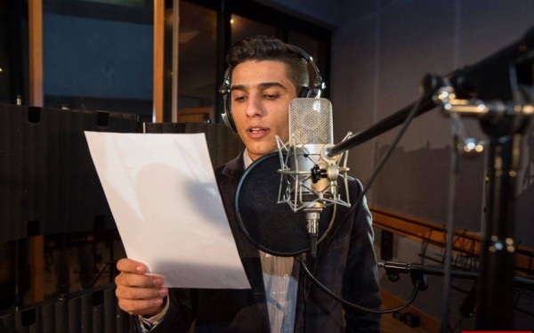  محمد عساف أصغر فنان عربي في أضخم عمل فني - صور