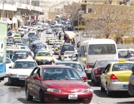 اجراءات للحد من الازمة المرورية في الطفيلة 