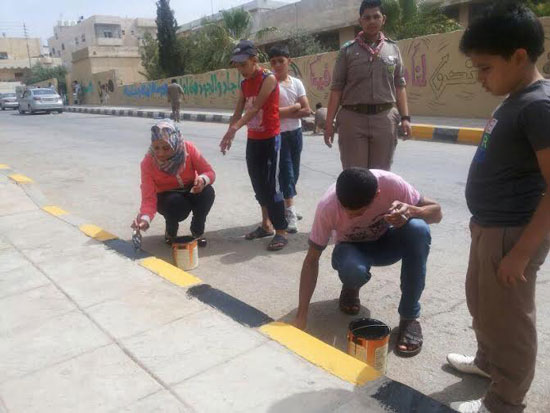  المراكز الاجتماعية في بسمان تنفذ حملة نظافة شاملة - صور
