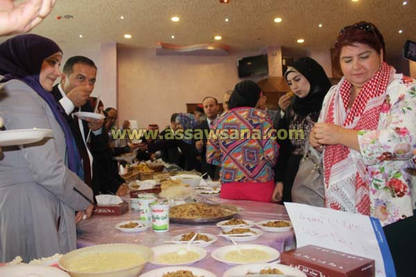 افتتاح المعرض الاول للفسيفساء في عجلون‎  ..  صور