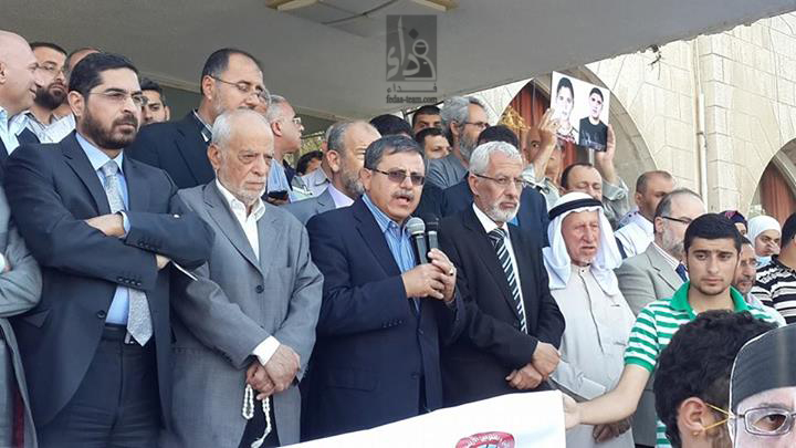 نقابيون يتضامنون مع الأسرى المضربين بعمّان - صور