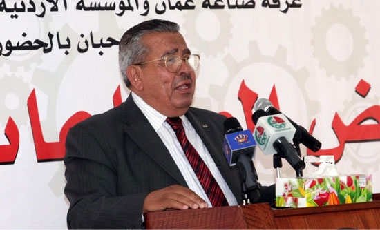 الروابدة يفتتح معرض الصناعات الأردنية الشامل