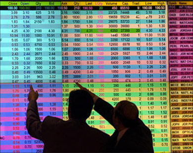مؤشر البورصة يرتفع بحجم تداول متواضع 