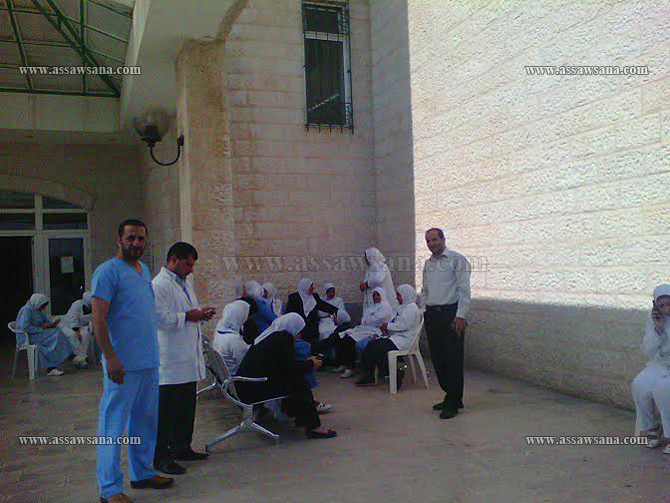 اضراب الممرضين يربك مستشفيات الصحة  .. 