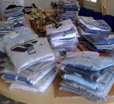 بنك الملابس يوزع 8 الاف قطعة متنوعة في الطفيلة