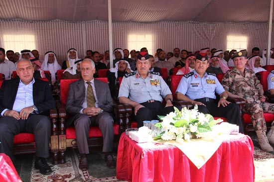  الكوفحي يفتتح محطة دفاع مدني محي بالكرك