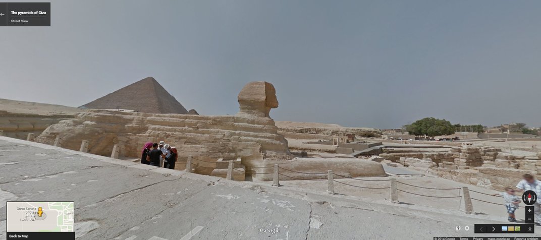 غوغل تتيح زيارة الأهرامات والتجول فيها !!