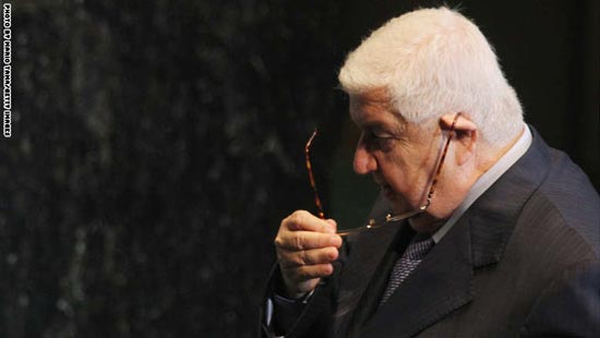 المعلم يهاجم تركيا وينفي التنسيق مع أمريكا بشأن ضرب داعش