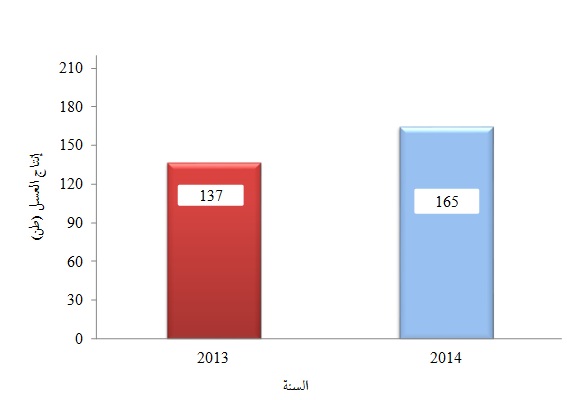 20.4 % ارتفاع كمية إنتاج العسل في الاردن