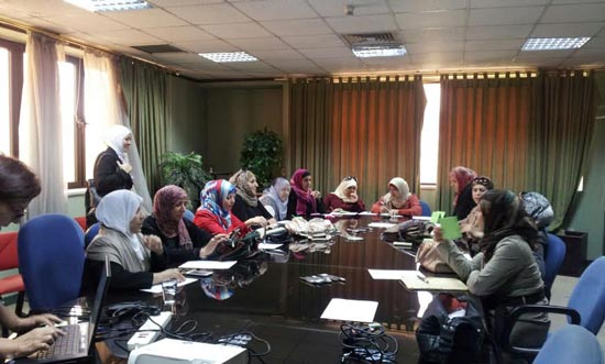 برنامج تدريب لربات البيوت لصيانة مرافق المياه