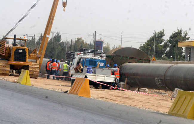 مشروع مائي جديد في معان