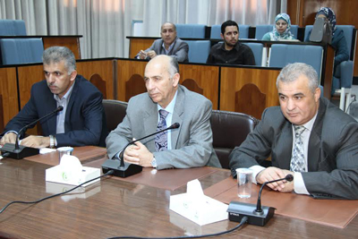 رئيس اليرموك يلتقي طلبة ذوي الاحتياجات الخاصة