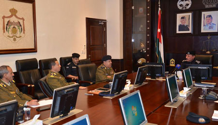 الطوالبة يلتقي وفدا من الشرطة اليمنية