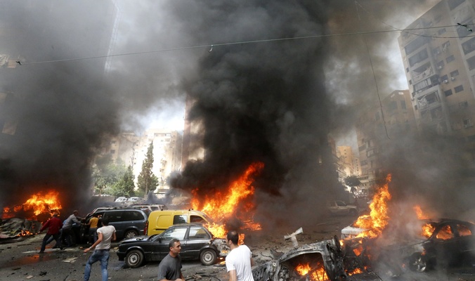لبنان: 7 قتلى و20 جريحا حصيلة تفجير ارهابي