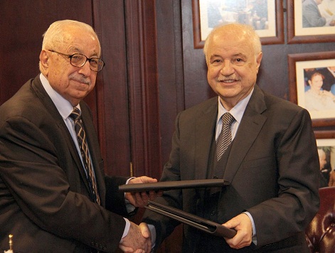  فيلادلفيا وأبوغزالة توقعان مذكرة تفاهم