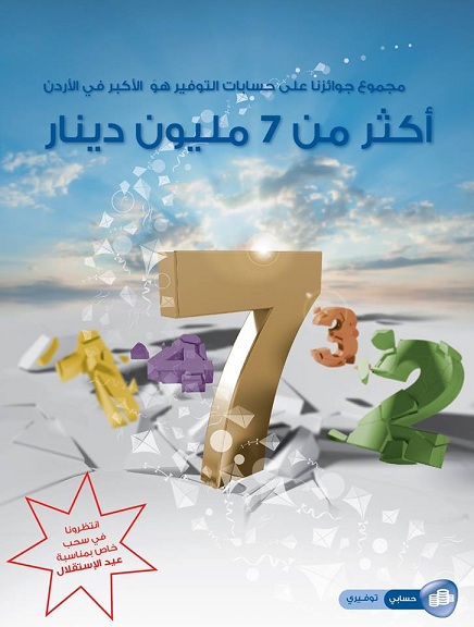 بنك الاسكان : حملة ترويجية لجوائز حسابات التوفير