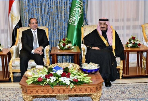 العاهل السعودي لـ السيسي : موقفنا ثابت