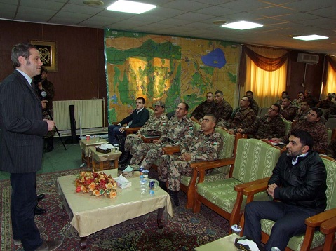العسكرية الشمالية تنظم ندوة عن انشطة الصليب الاحمر