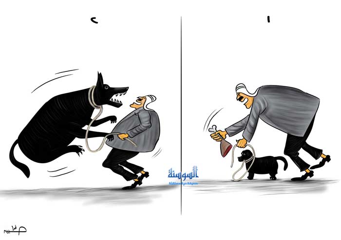 العرب والكلب