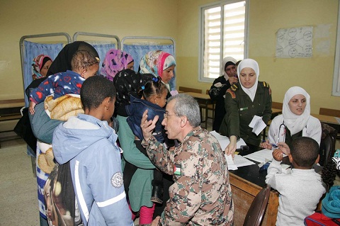 المنطقة العسكرية الوسطى تنظم يوما طبيا مجانيا