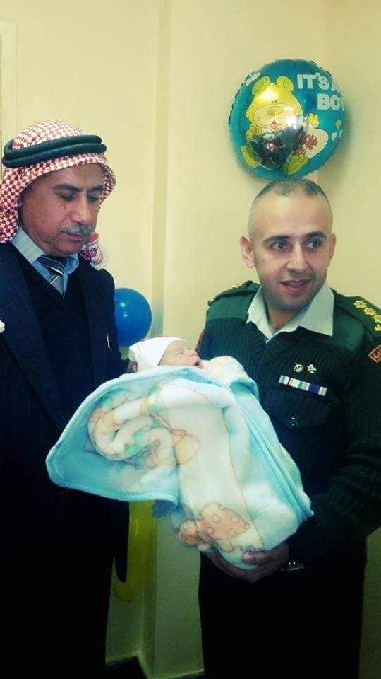 يزن عوض العسولي يرزق بـ محمد