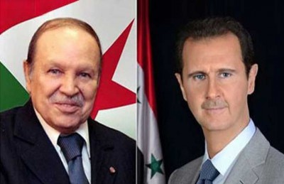 بوتفليقة يهنئ الاسد بالذكرى الـ69 لاستقلال سورية