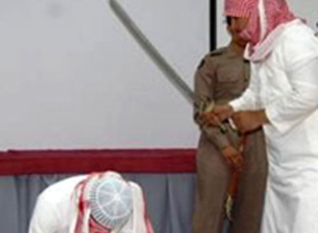 قطع رأس أردني في السعودية