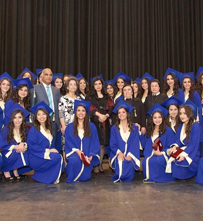 الأميرة سمية ترعى تخريج طالبات كلية سيدة الناصرة