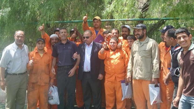اطلاق مبادرة  كلنا عمال وطن  ..  صور