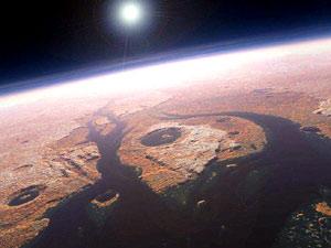 كوكب المريخ يبتعد عن الشمس