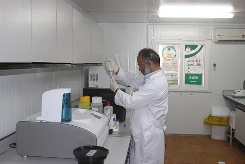 إرتفاع عدد مراجعي العيادات السعودية بالزعتري