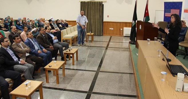 محاضرة باليرموك حول رحلات ناسا إلى المريخ