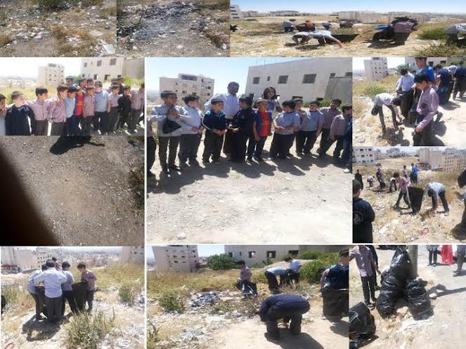حملة بيئية تطوعية في منطقة طارق