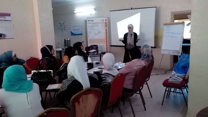 معهد العناية بصحة الأسرة يختتم 4 دورات تدريبية 