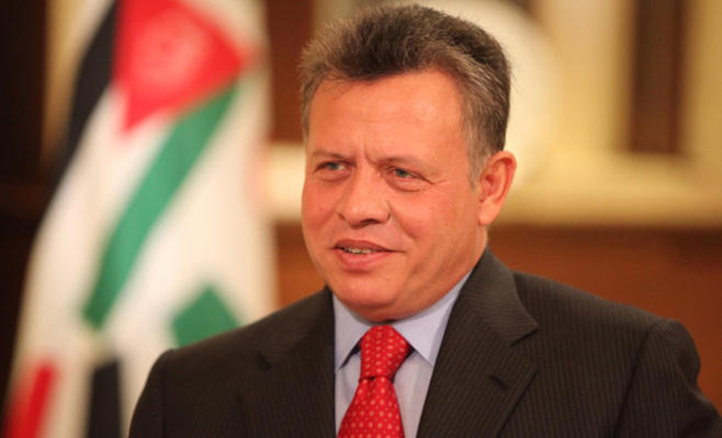 الملك يلتقي فابيوس 