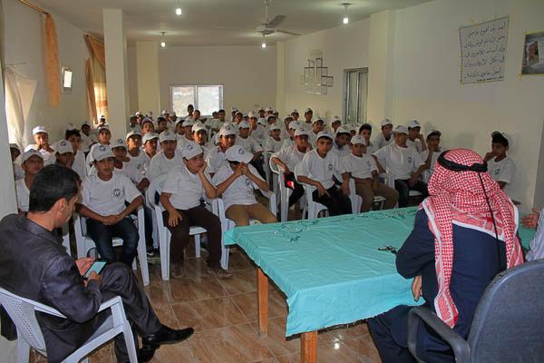 شباب كفرنجة يختتم معسكرة الرمضاني الاول