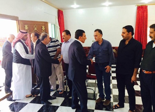 نواب يعزوون بالشهيد الحوراني  ..  صور