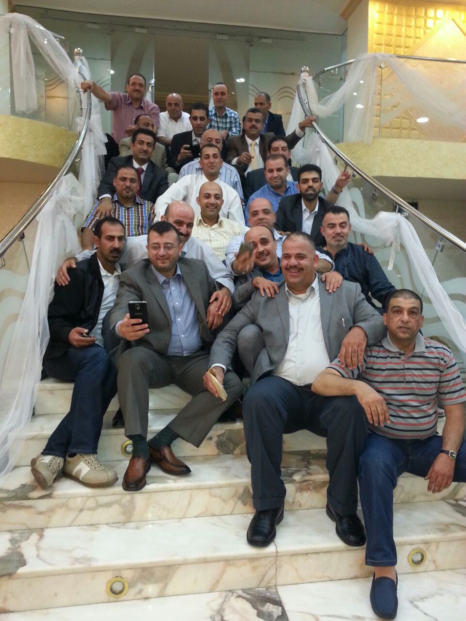 خريجو حقوق اليرموك 96 يلتقون بعد 19 عاماُ ..  صور وفيديو