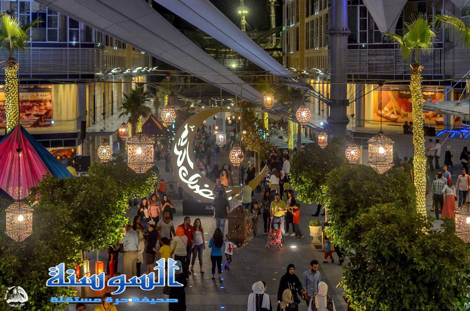  اجواء رمضان في بوليفارد العبدلي