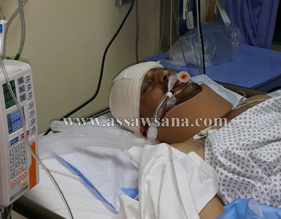 عطية المعاني خرج من المخبز فضربه سعودي .. ! صور