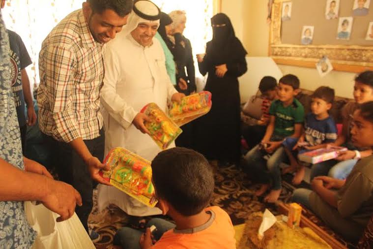 نادي الطلبة العرب والاجانب باليرموك يزور SOS