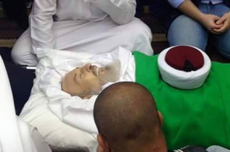 ما سر ابتسامة ابو زنط بعد موته ؟