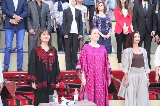 الاميرة راية تحضر ليلة سمر دولية