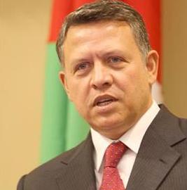 الملك يدشن محطة توليد كهرباء شرق عمان