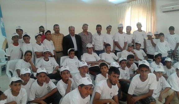الدفعة الثالثة لمعسكرات الحسين للعمل والبناء