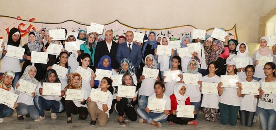 ختام الدفعة الثالثة من معسكرات الحسين للعمل والبناء