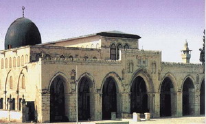 صورة الاقصى على ملهى ليلي إسرائيلي