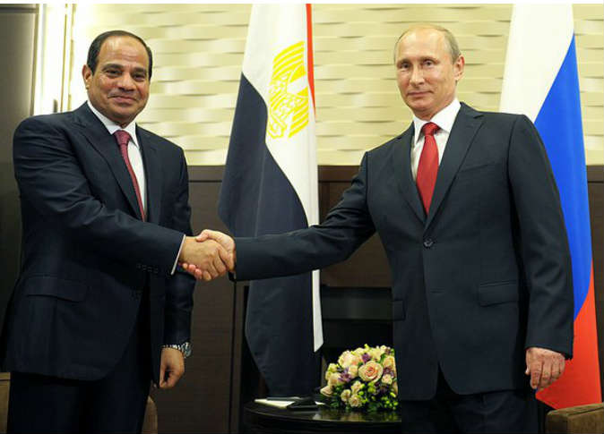 السيسي : هذا ما بحثناه مع بوتين  .. 