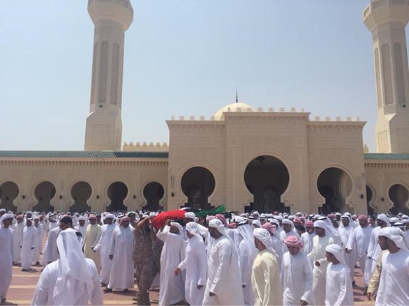 بالصور: الإمارات تشيع شهداءها